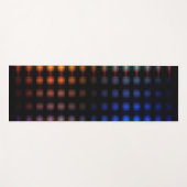 Kleurzame gloeilampen yogamat (Voorkant (horizontaal))