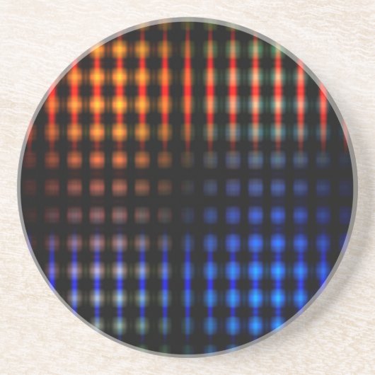 Kleurzame gloeilampen zandsteen onderzetter (Voorkant)