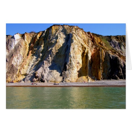 Kleurzand van Alum Bay (Voorkant Horizontaal)