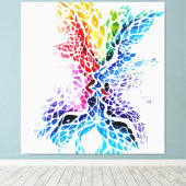 Kleurzoen Canvas Afdruk (Insitu (Houten vloer))