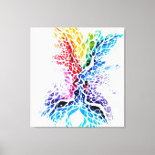 Kleurzoen Canvas Afdruk (Voorkant)