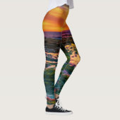 kleurzonsondergang leggings (Rechts)