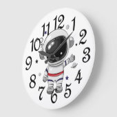 Kleuter Baby Astronaut Grote Klok (Hoek)