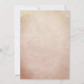 Kleuter Jongen Afstuderen Fox Kaart (Achterkant)