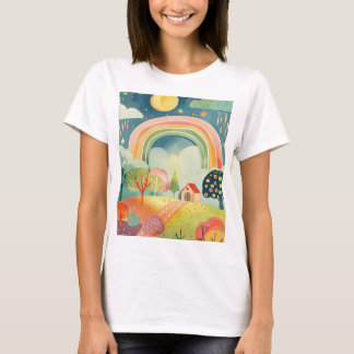 Kleuter Kunst Design T-shirt