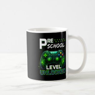 Kleuter Niveau Ontgrendeld Pre-k Gamer Jongen Eers Koffiemok