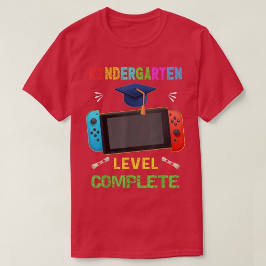 Kleuter niveau volledig afstudeerklas 2022 t-shirt (Design voorkant)