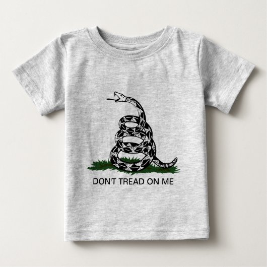 KLEUTER T-SHIRT: GADSDEN REVOLUTIONARY FLAG (Voorkant)