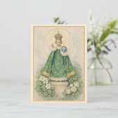 Kleuter van Praag Gebedskaart St. Patricks Dag (Staand voorkant)