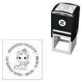 Kleuterdagverblijf Rond Adres 2 Zelfinktende Stempel (In situ)