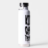 Kleuterjuf eenvoudige zwarte tekst waterfles (Rechts)