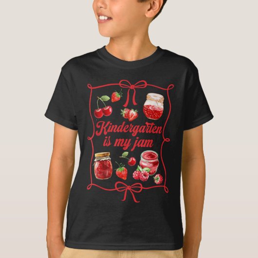 Kleuterjuf Squad Strawberry Kindergarten T-shirt (Voorkant)