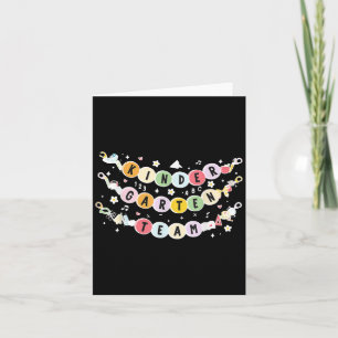 Kleuterjuf Vriendschap Armband Leraar K Kaart