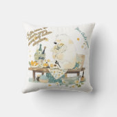 Kleuterkamer Decor - Polar Beer - Aangepaste tekst Kussen (Achterkant)