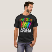 Kleuterklas Bemanning Terug naar School Potlood Le T-shirt (Voorkant volledig)