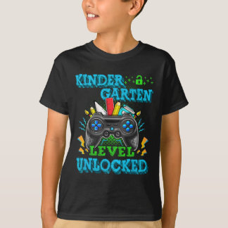 Kleuterklas Niveau Ontgrendeld Videospel Byck Naar T-shirt