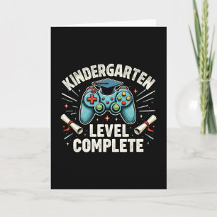 Kleuterklas Niveau Voltooid Grappige Afstuderen 20 Kaart