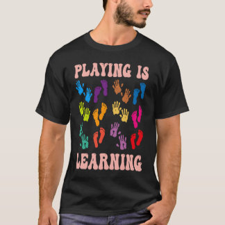 Kleuterleerkracht Kinderopvangmedewerker voor kleu T-shirt