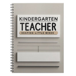 Kleuterleerkracht Notitieboek