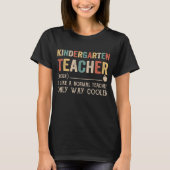 Kleuterleidster Definitie - Grappig T-shirt (Voorkant)