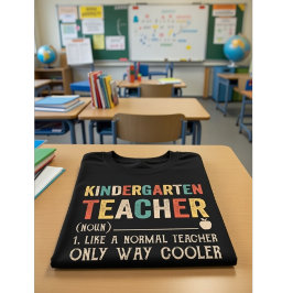 Kleuterleidster Definitie - Grappig T-shirt