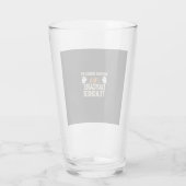 Kleuterleidster Halloween Geest Ontwerp_1 Glas (Achterkant)