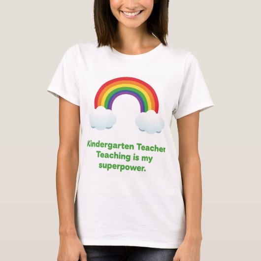Kleuterleidster T-shirt (Voorkant)