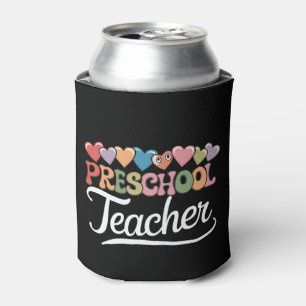 Kleuterleraar Eerste Dag Groovy Terug naar School Blikjeskoeler