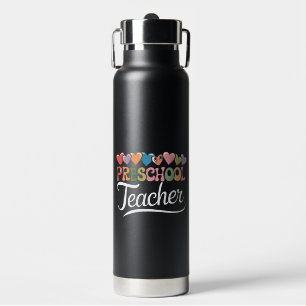 Kleuterleraar Eerste Dag Groovy Terug naar School Waterfles