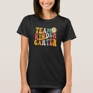 Kleuterleraar Jongens Meisjes Team Kleuterschool T-shirt