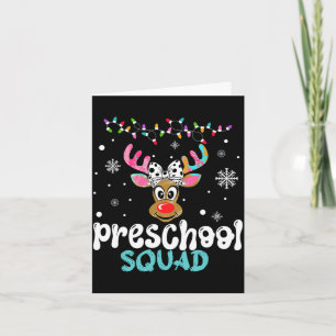 Kleuterleraar kerst kleutersquadron kaart