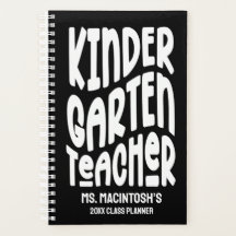 Kleuterleraar Minimalistische Tekst