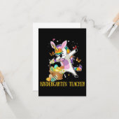 Kleuterleraar Pasen Kaart (Voorkant / Achterkant in situ)