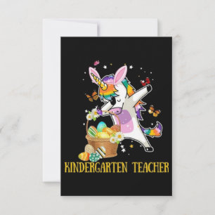 Kleuterleraar Pasen Kaart