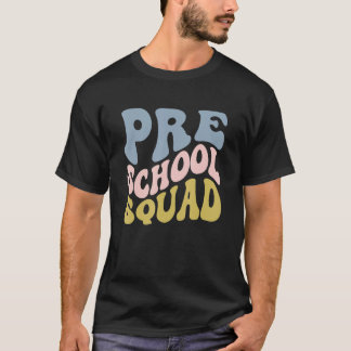 Kleuterleraar Pre K Eerste Dag Van De Kleuterschoo T-shirt