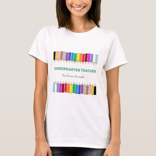 Kleuterleraar t-shirt cadeau (Voorkant)