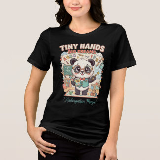 Kleuterleraar T-shirt | Kleine Handen Grote Dromen