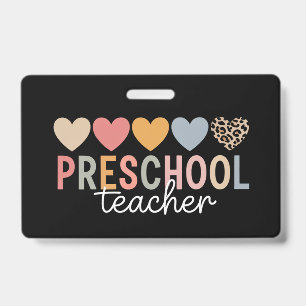 Kleuterleraar Terug naar school Badge