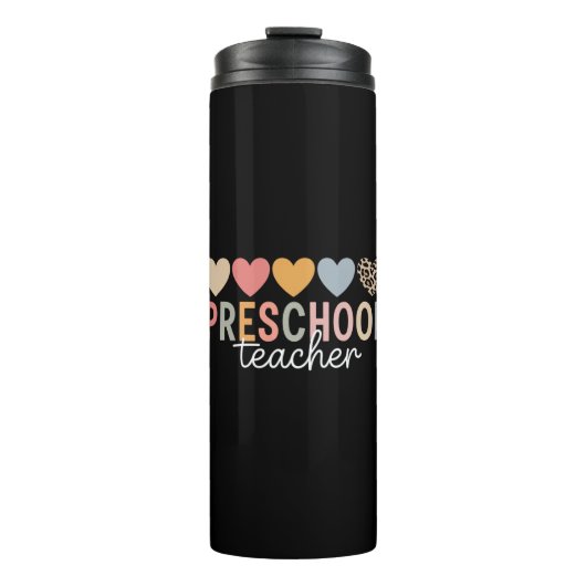 Kleuterleraar Terug naar School Thermosbeker (Voorkant)