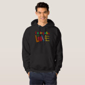 kleuterliefde hoodie (Voorkant volledig)