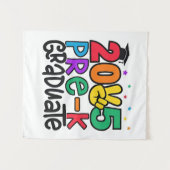 Kleuters Afstudeerders 2025 Preschool Prek Afstude Wandkleed (Voorkant (horizontaal))