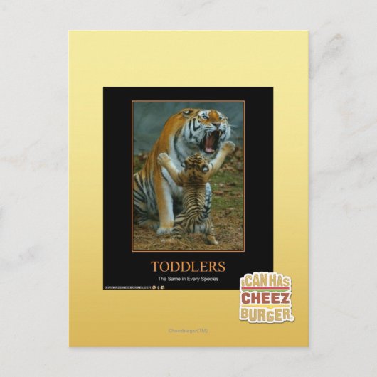 Kleuters Briefkaart (Voorkant)