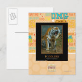 Kleuters Briefkaart (Voorkant / Achterkant)