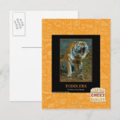 Kleuters Briefkaart (Voorkant / Achterkant)