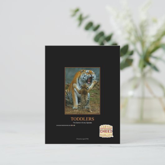 Kleuters Briefkaart (Staand voorkant)