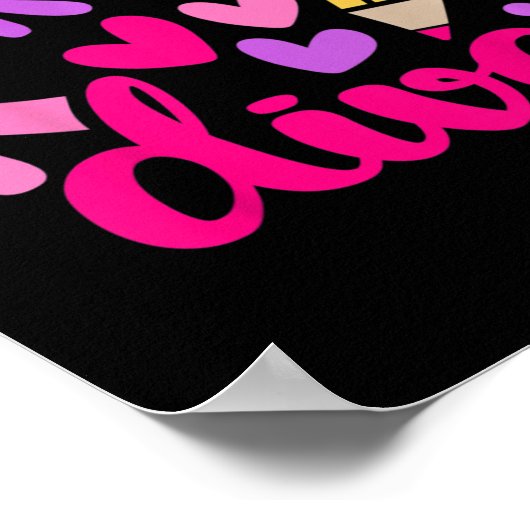 Kleuters diva poster (Hoek)