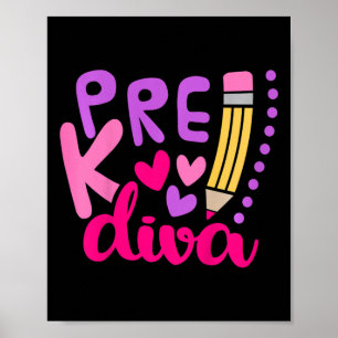Kleuters diva poster