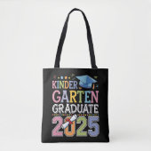 Kleuterschool Afgestudeerd 2025 Diploma Uitreiking Tote Bag (Voorkant)