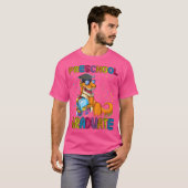 Kleuterschool Afgestudeerd Dinosaur Trex Kleutersc T-shirt (Voorkant volledig)