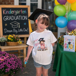 Kleuterschool Afgestudeerd & Eerste Klas Bevorderi Kinder Shirts